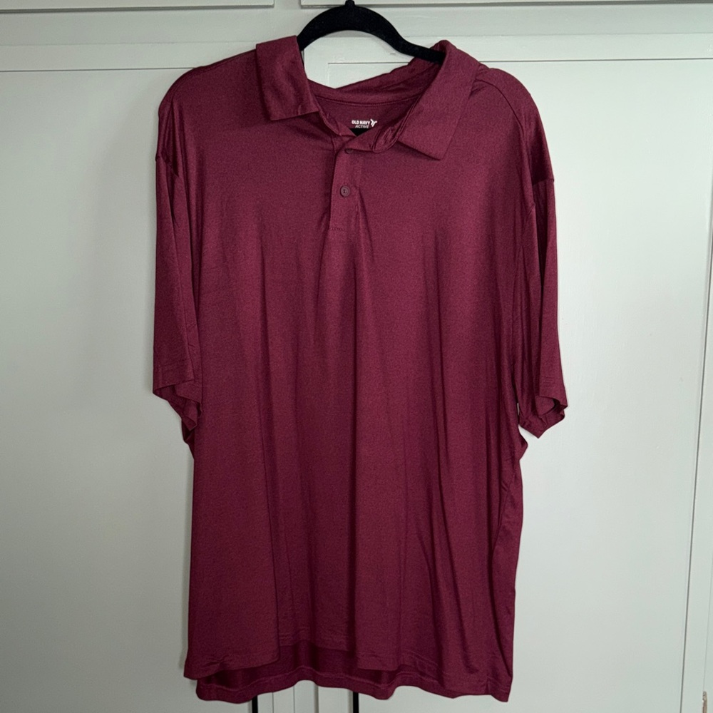Old Navy Men's Polo Shirt - Maroon